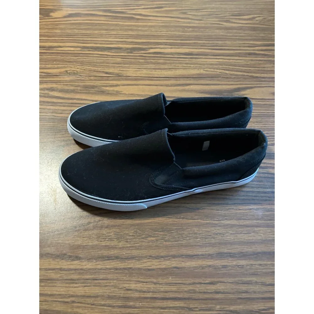 Good fellow & Co. black deck shoes size 12